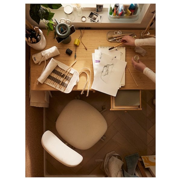 Ikea HAVSKÅL - 2-piece, USB anchor, black/yellow