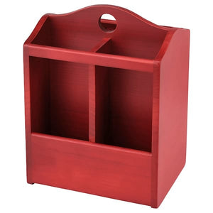 Ikea HAVSMAL - Knife block, brown-red