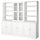 HAVSTA - HAVSTA Storage combination w glass doors, white, 243x47x212 cm