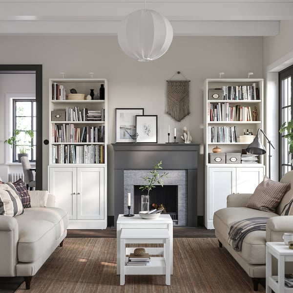 HAVSTA storage combination, white, 81x47x212 cm