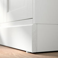 HAVSTA - Storage combination, white, 81x47x212 cm