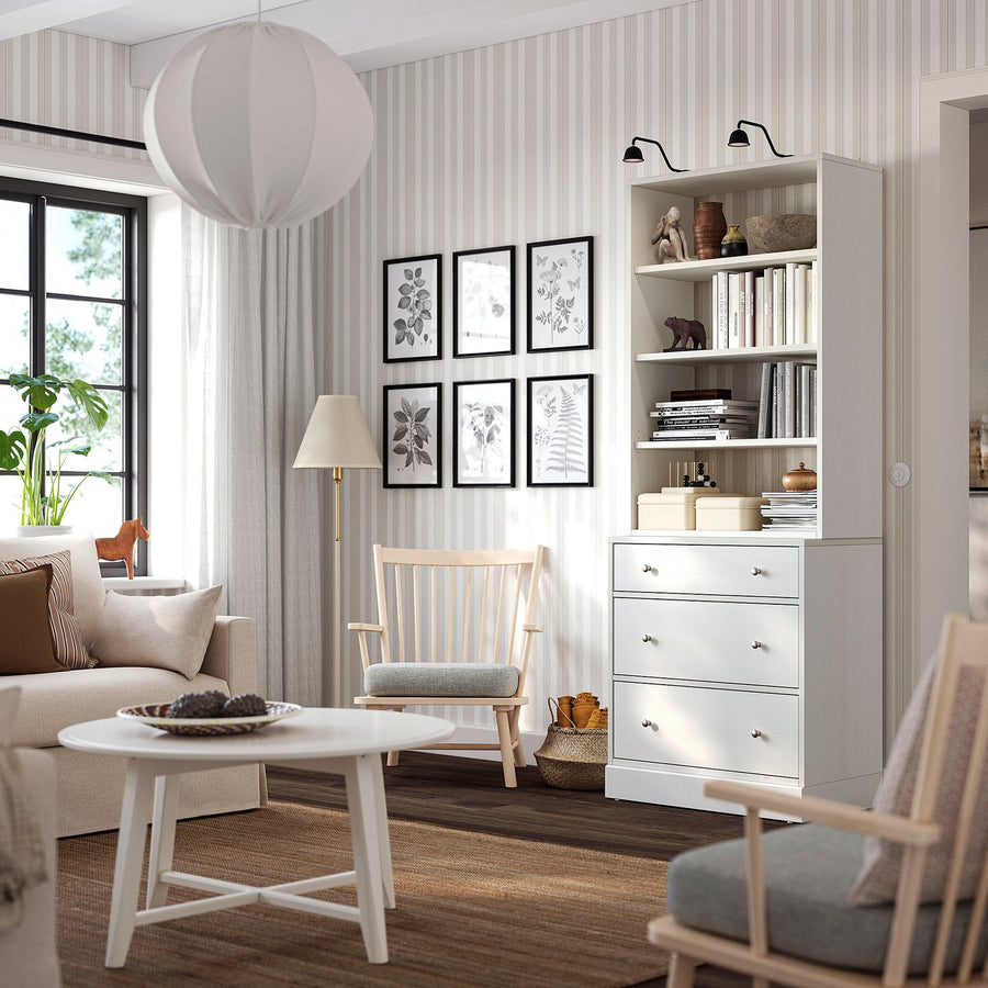 HAVSTA storage combination, white, 81x47x212 cm