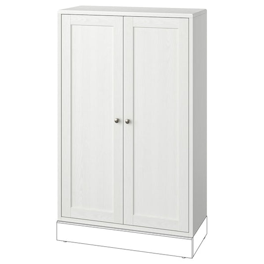 HAVSTA - Cabinet, white, 81x35x123 cm