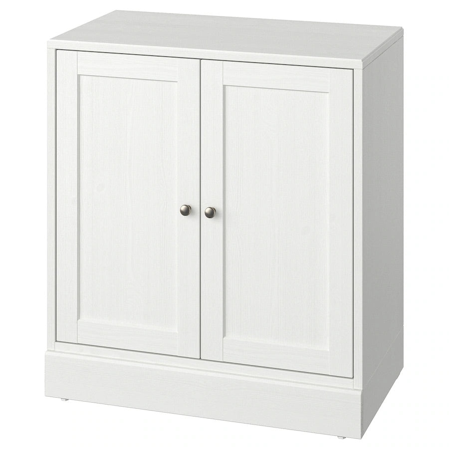 HAVSTA - Cabinet with plinth, white, 81x47x89 cm