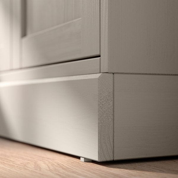 Ikea HAVSTA - Cabinet with plinth, grey-beige, 81x47x89 cm
