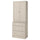 HAVSTA storage combination with drawers, grey-beige, 81x47x212 cm