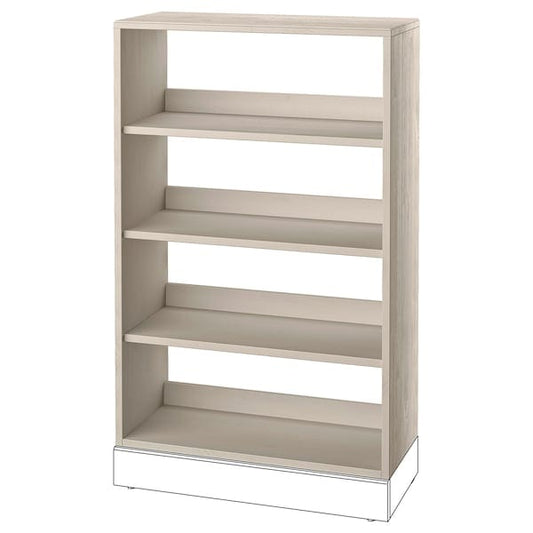 Ikea HAVSTA - Shelving unit, grey-beige, 81x35x123 cm