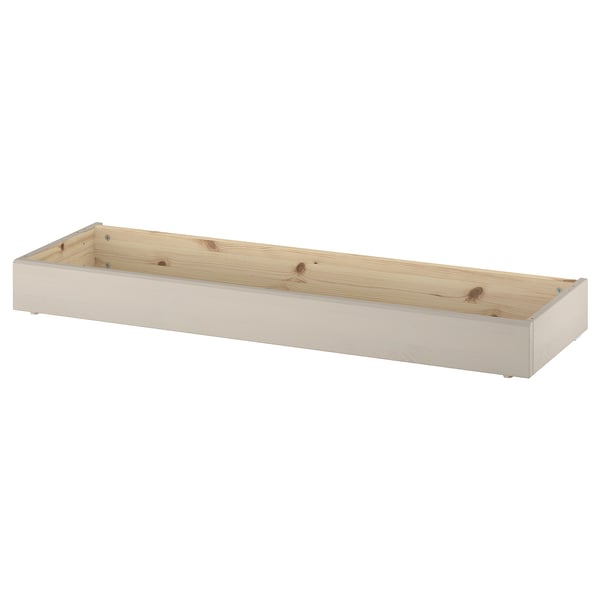 HAVSTA plinth, grey-beige, 121x37x12 cm