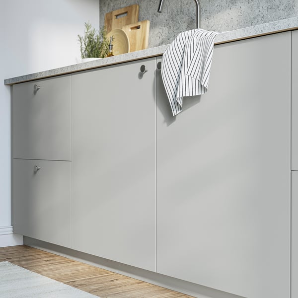 HAVSTORP - HAVSTORP Door, light grey, 60x100 cm
