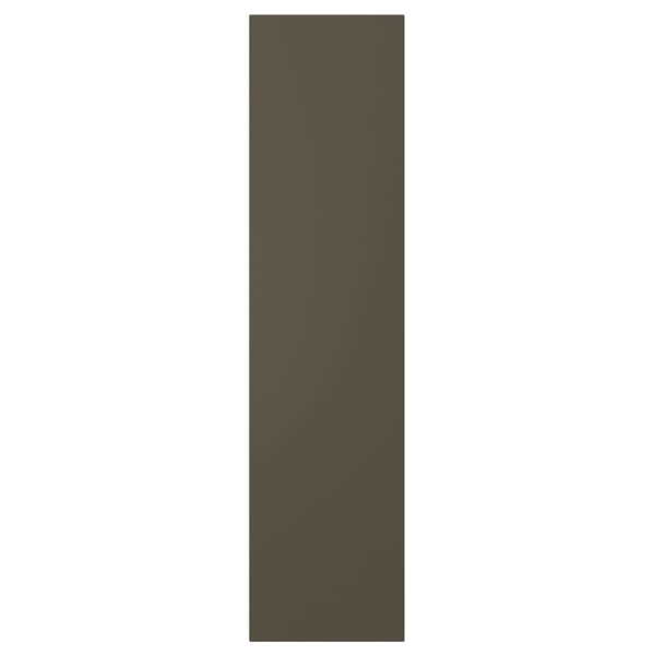 HAVSTORP door, brown-beige, 20x80 cm