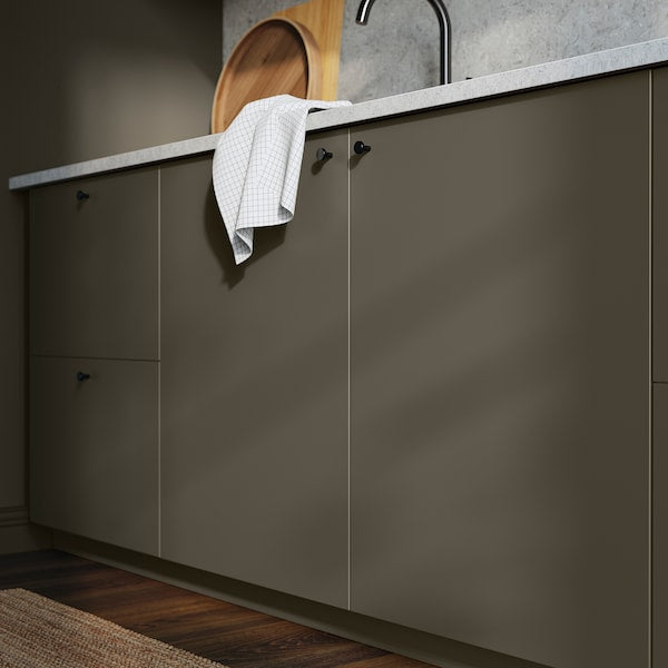 HAVSTORP - Door, brown-beige, 30x80 cm