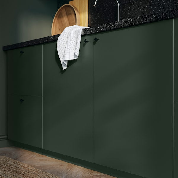 HAVSTORP - Door, deep green, 40x140 cm