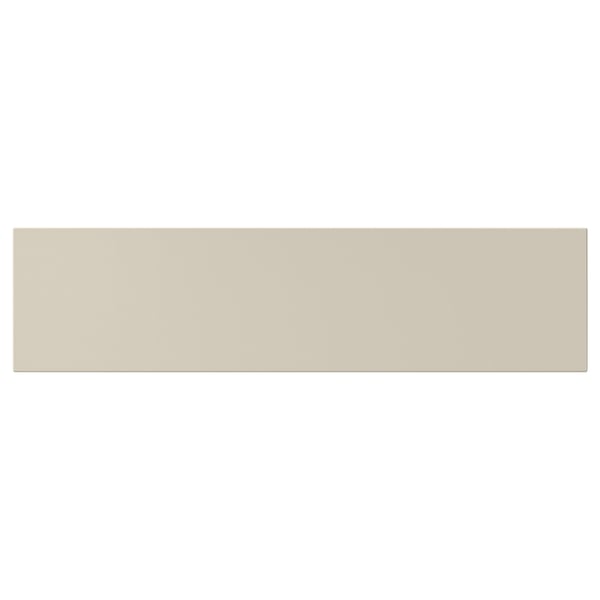 HAVSTORP drawer front, beige, 80x20 cm