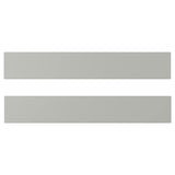 HAVSTORP drawer front, light grey, 60x10 cm, 2 pack