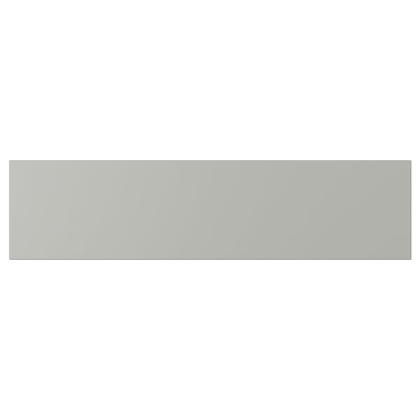 HAVSTORP drawer front, light grey, 80x20 cm