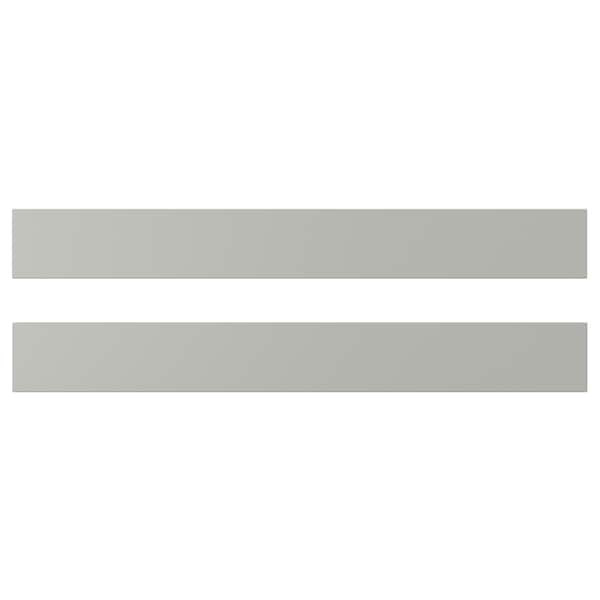 Ikea HAVSTORP - Drawer front, light grey, 80x10 cm