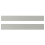 HAVSTORP drawer front, light grey, 80x10 cm, 2 pack