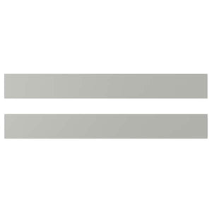 Ikea HAVSTORP - Drawer front, light grey, 80x10 cm
