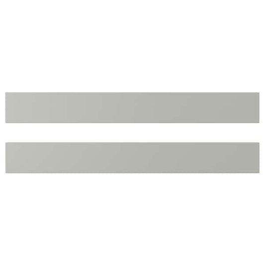 Ikea HAVSTORP - Drawer front, light grey, 80x10 cm