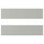 HAVSTORP - Drawer front, light grey, 40x10 cm