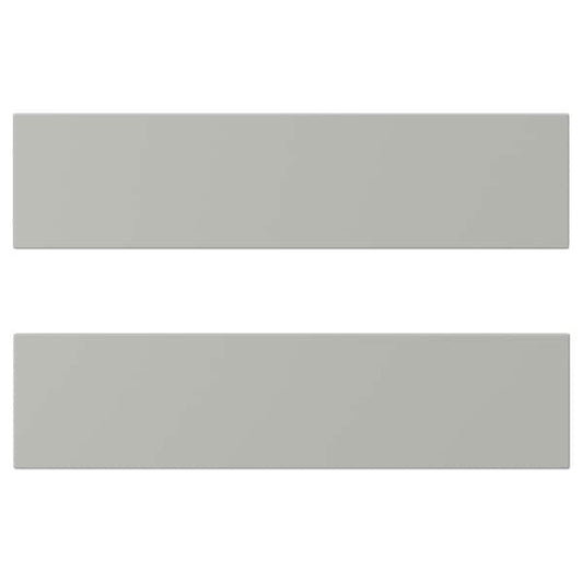 Ikea HAVSTORP - Drawer front, light grey, 40x10 cm
