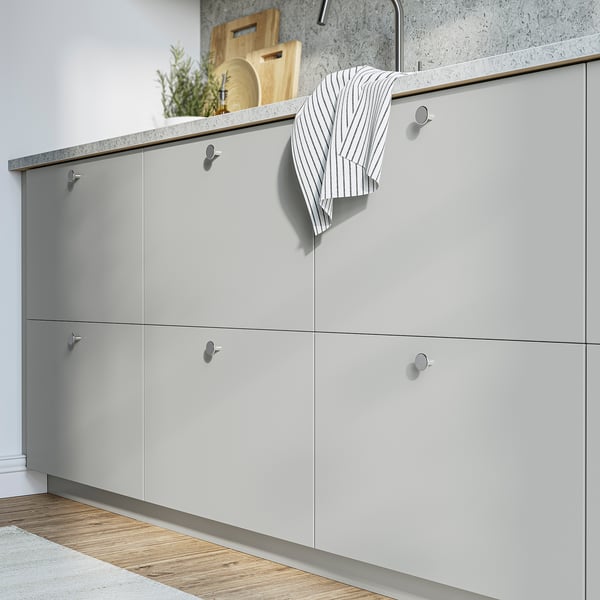 HAVSTORP drawer front, light grey, 40x40 cm