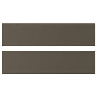 HAVSTORP - Drawer front, brown-beige,40x10 cm