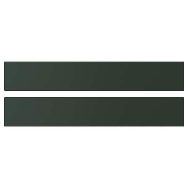 HAVSTORP - Drawer front, deep green,60x10 cm
