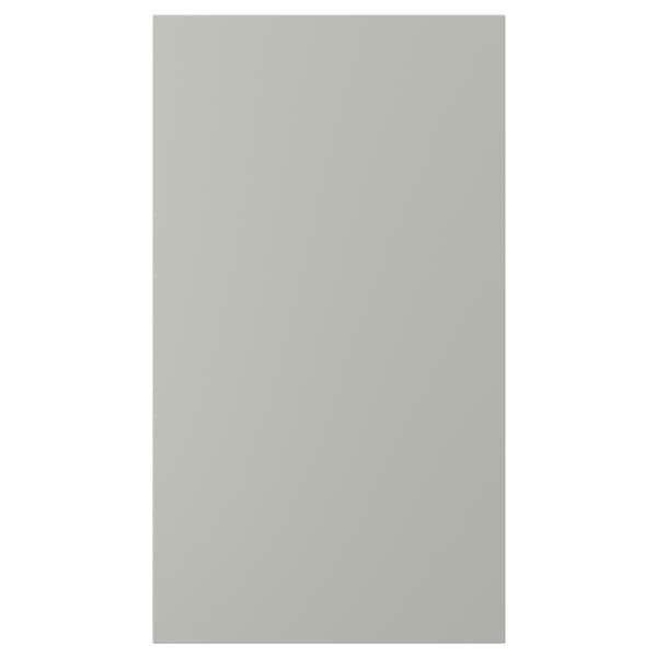 HAVSTORP - Front for dishwasher, light grey, 45x80 cm