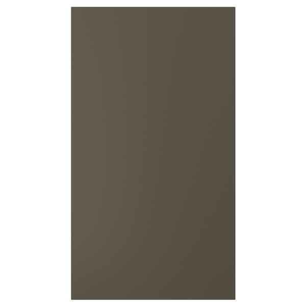 HAVSTORP front for dishwasher, brown-beige, 45x80 cm