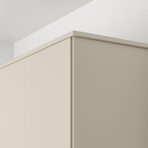 HAVSTORP rounded deco strip/moulding, beige, 221 cm