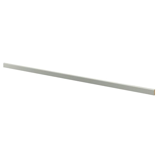 Ikea HAVSTORP - Rounded deco strip/moulding, light grey, 221 cm