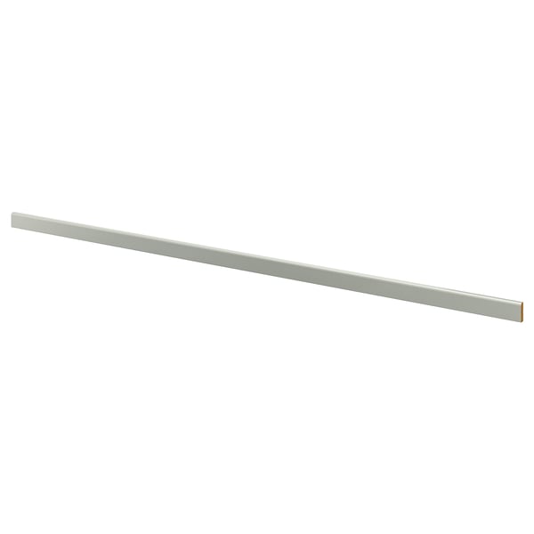 HAVSTORP rounded deco strip/moulding, light grey, 221 cm