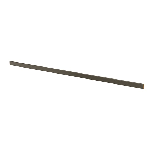 HAVSTORP rounded deco strip/moulding, brown-beige, 221 cm