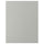 HAVSTORP cover panel, light grey, 62x80 cm