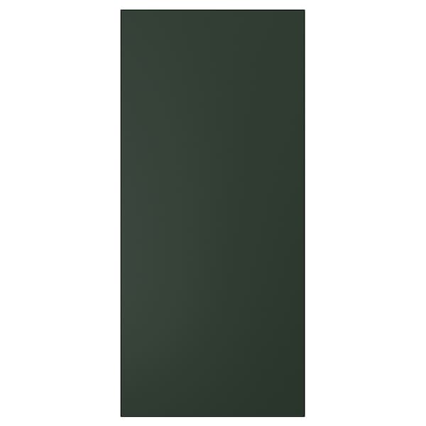 HAVSTORP - Cover panel, deep green, 39x86 cm