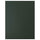 HAVSTORP cover panel, deep green, 62x80 cm