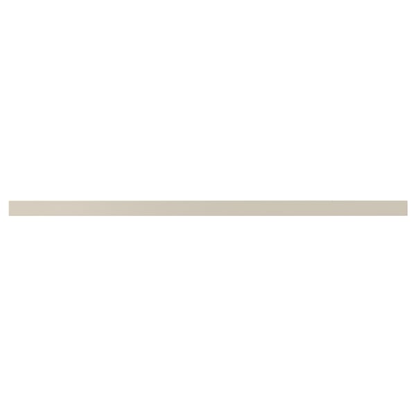 HAVSTORP plinth, beige, 220x8 cm
