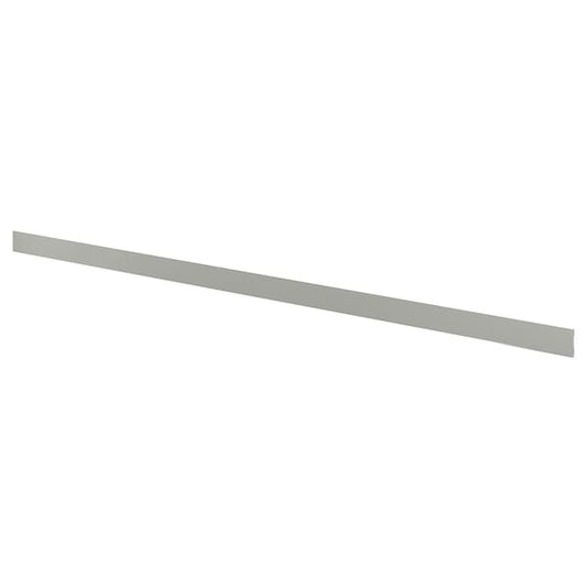 Ikea HAVSTORP - Plinth, light grey, 220x8 cm