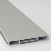 HAVSTORP - Plinth, light grey, 220x8 cm