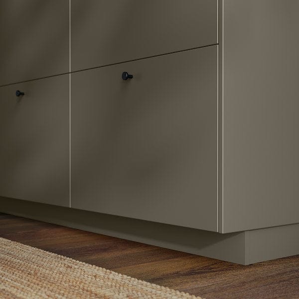 Ikea HAVSTORP - Plinth, brown-beige, 220x8 cm