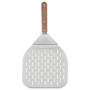 HAVSTULPAN pizza shovel, stainless steel/beech, 57 cm