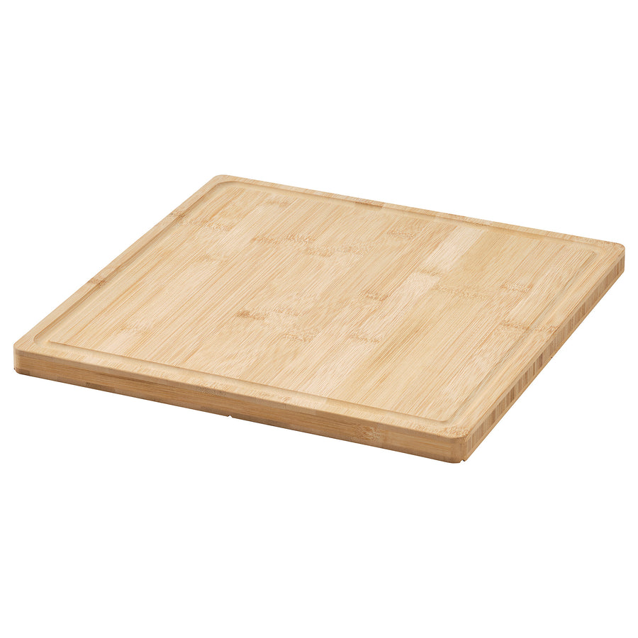 HAVSTULPAN chopping board, bamboo, 35x35 cm