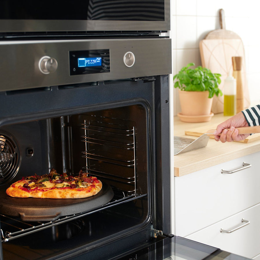 HAVSTULPAN pizza pan, cast iron, 35 cm