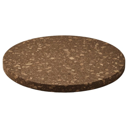 HEAT pot stand, dark brown, 29 cm