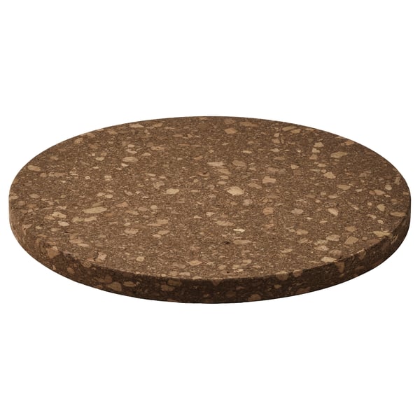 HEAT - HEAT Pot stand, dark brown, 29 cm