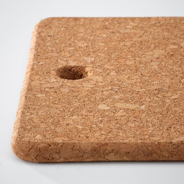 HEAT - HEAT Pot stand, cork, 23x17 cm