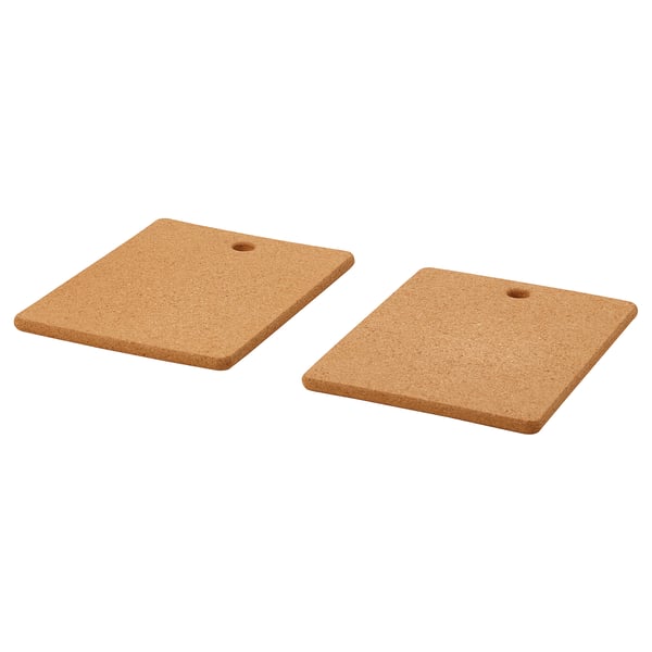 HEAT - HEAT Pot stand, cork, 23x17 cm