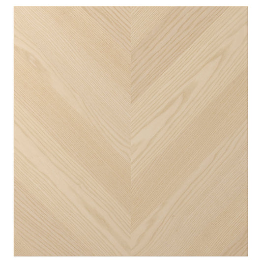 HEDEVIKEN door, ash veneer, 60x64 cm
