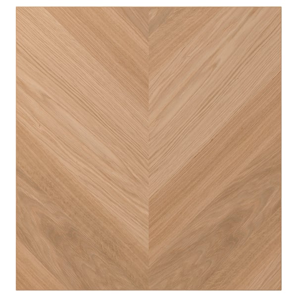 HEDEVIKEN door, oak veneer, 60x64 cm